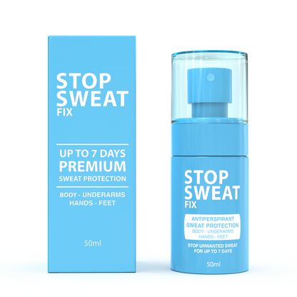 Stop Sweat Fix - Antiperspirant - Stop Unwanted Sweat for up to 7 Days - 50ml